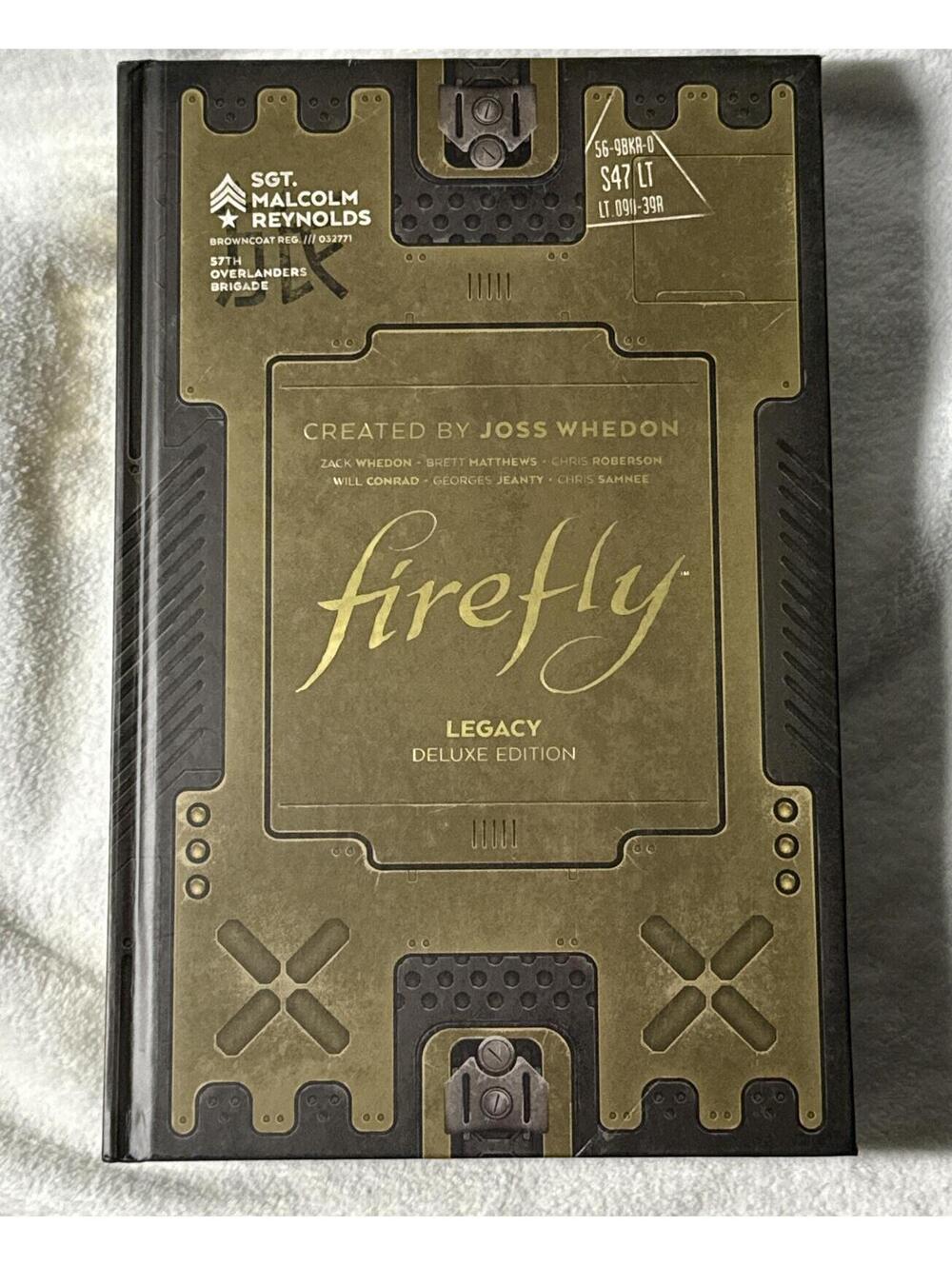 Firefly: Legacy Deluxe Edition hardcover BOOM! Studios Joss Whedon 2020 - Rare